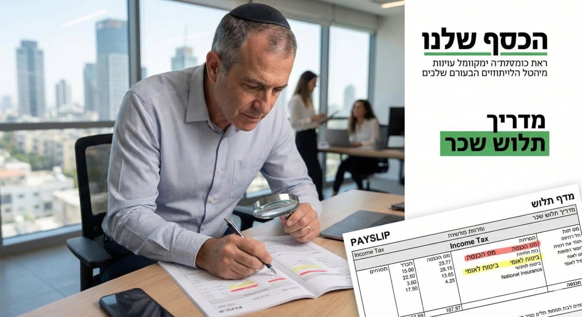 החזר מס לשכירים – מדריך מעשי עם דוגמאות וסכומים (2026)