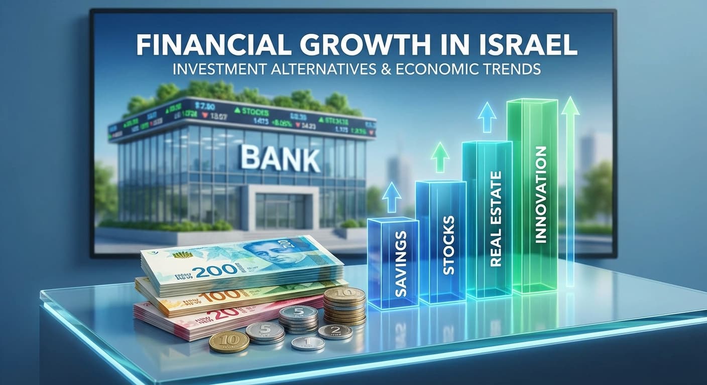 יש לכם 300 אלף שקלים פנויים? זו האלטרנטיבה הסודית לפיקדונות הבנקאיים